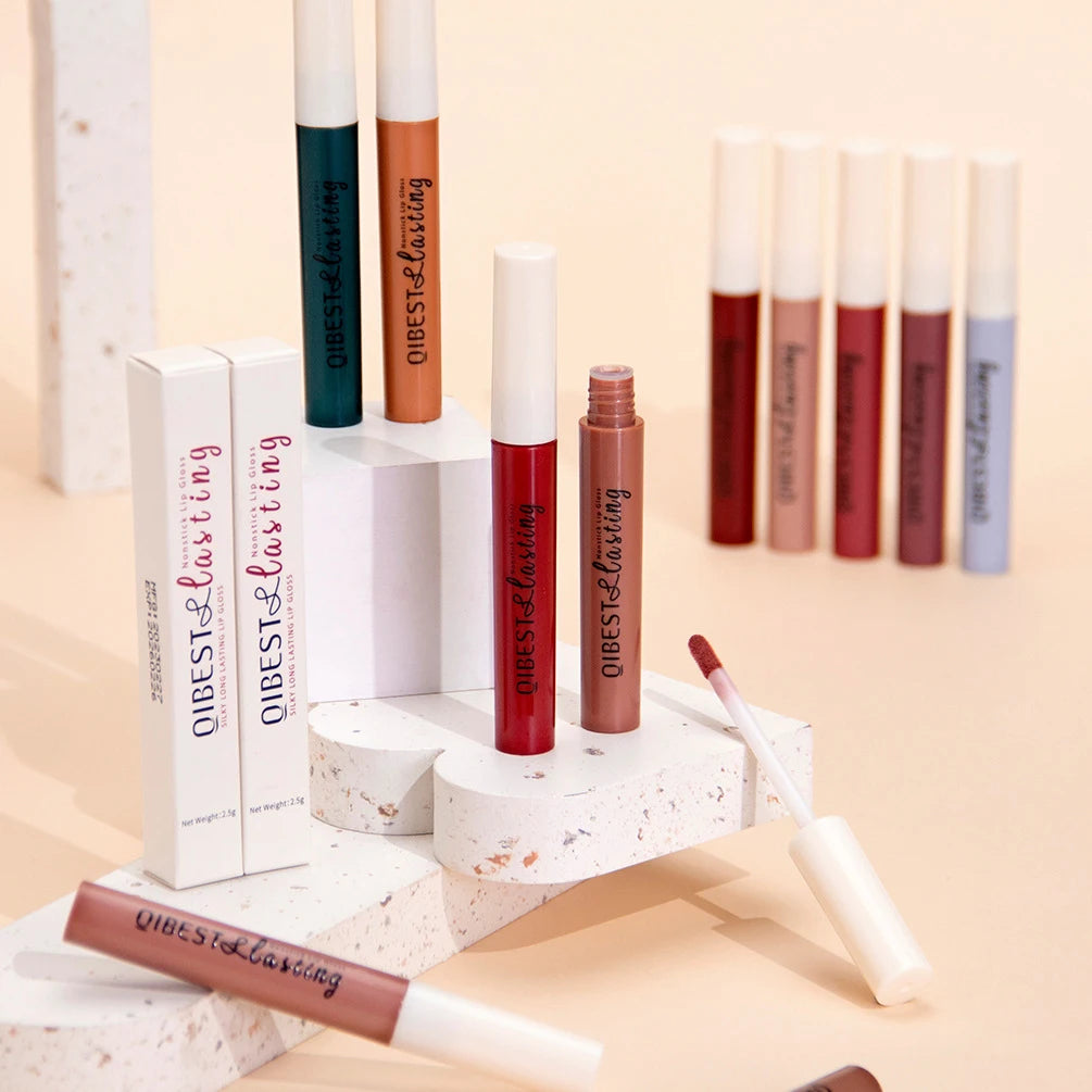 Matte Liquid Lipstick, Non-Stick Cup, Waterproof, Long-Lasting, Smudge-Proof, Velvet Finish, Transfer-Resistant Lip Gloss 5