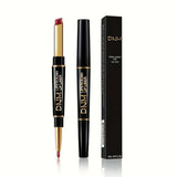 Double-ended Non-stick Cup Long Lasting Lipstick Lip Liner High Pigmented Waterproof Valentine's Day Gifts 4