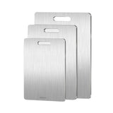 316 Stainless Steel Panel and Chopping Board Kitchen Household Thickened Double Sided Cutting Board Block Kneading Dough Boards 6