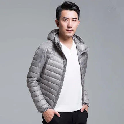 Men’s Ultra-Lightweight Packable Down Jacket