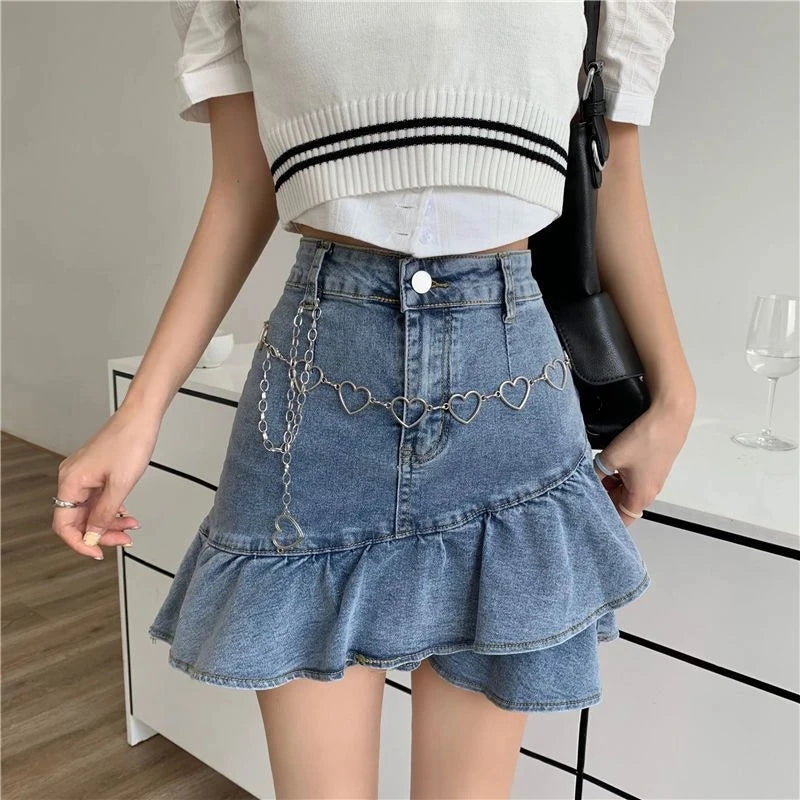 Kawaii-Hot-Girl-Denim-Skirt-Womens-Pleated-Skirt-Y2k-Fashion-Casual-College-Style-High-Waist-Slim