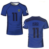 Anime Blue Lock Football Jersey T-Shirt
