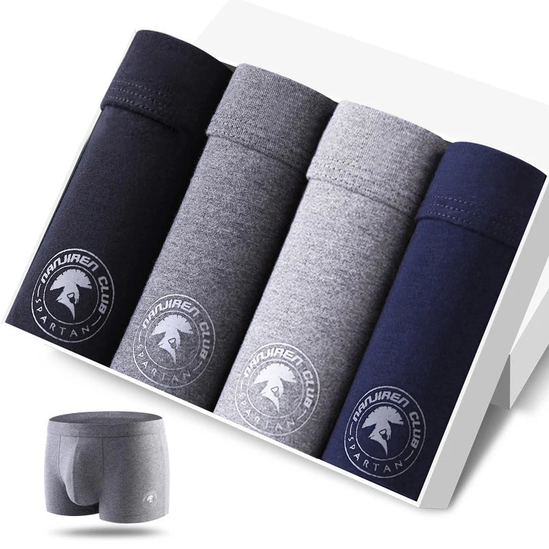 4-Pack Men’s Comfort Cotton Boxer Shorts