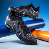 Men's Soccer Cleats Football Cleats for Mens Big Boys Mid-Top Spikes/TF Shoes for Youth Professional Training Turf Sneaker 6