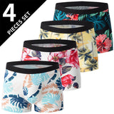 4-Pack-European-and-American-Size-MEN-S-FASHION-Printed-Boxer-Underwear-Comfortable-Swimming-Trunks-Oversized