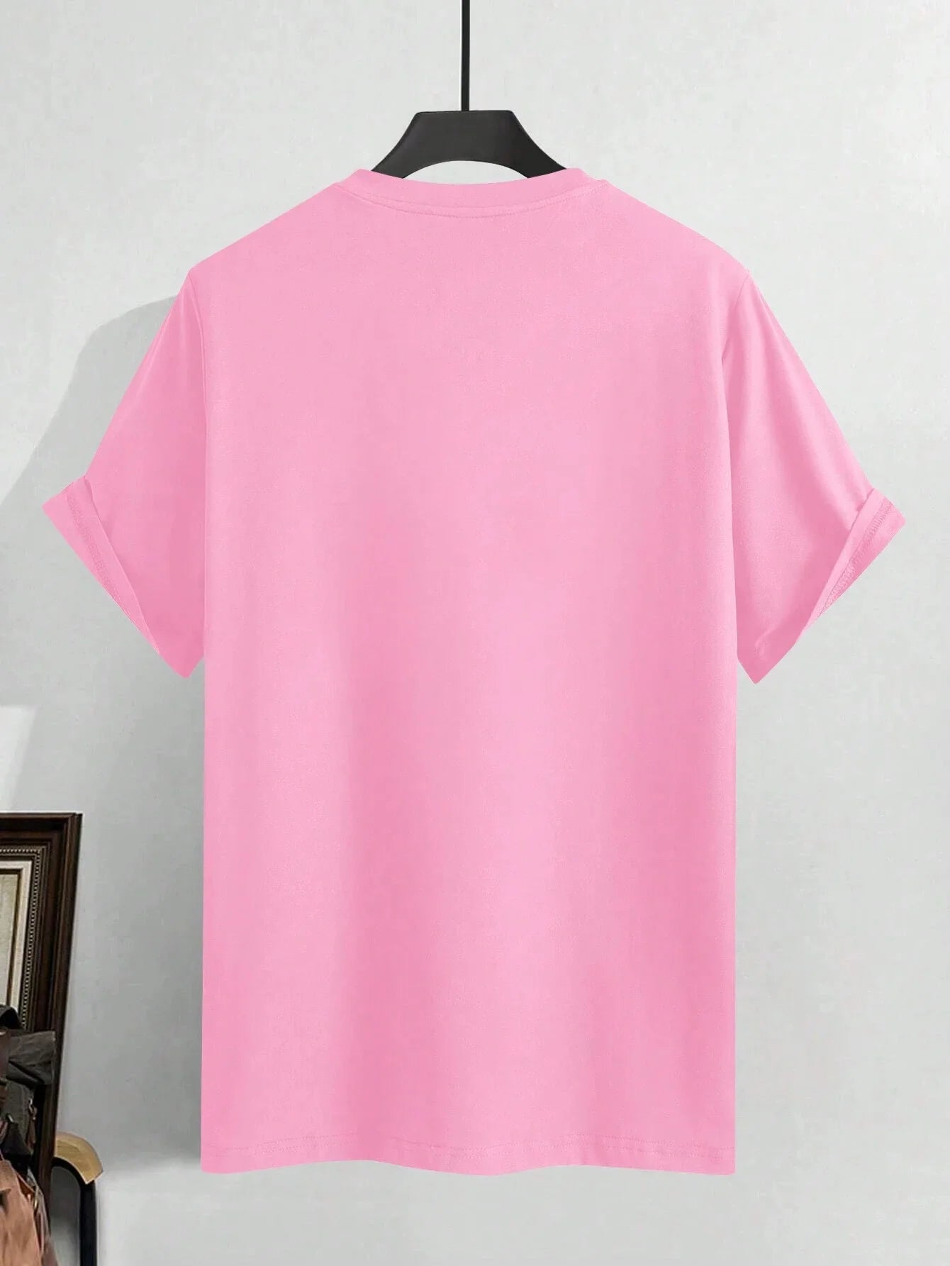 Casual Men's "Be Kind" Cartoon Print T-Shirt - Loose Fit Cotton 5