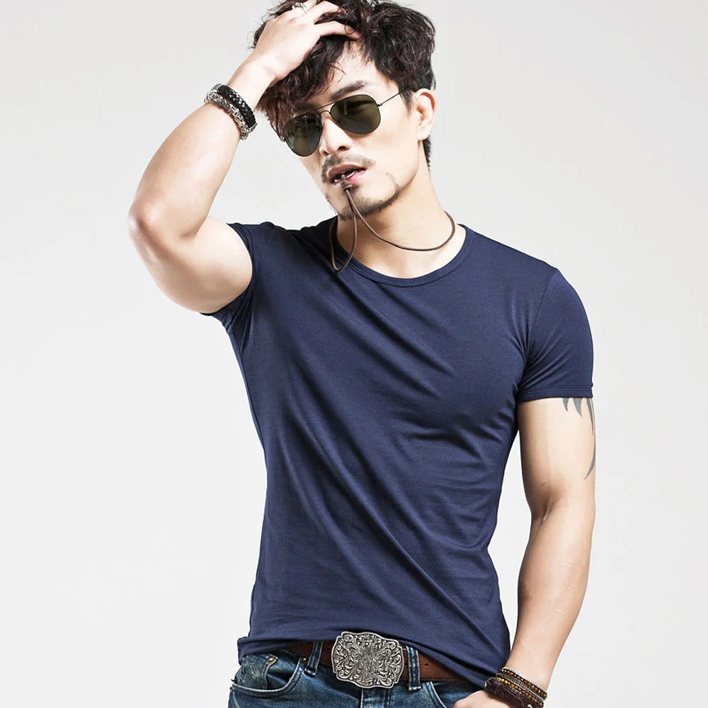 Men’s V-Neck Fitness T-Shirt