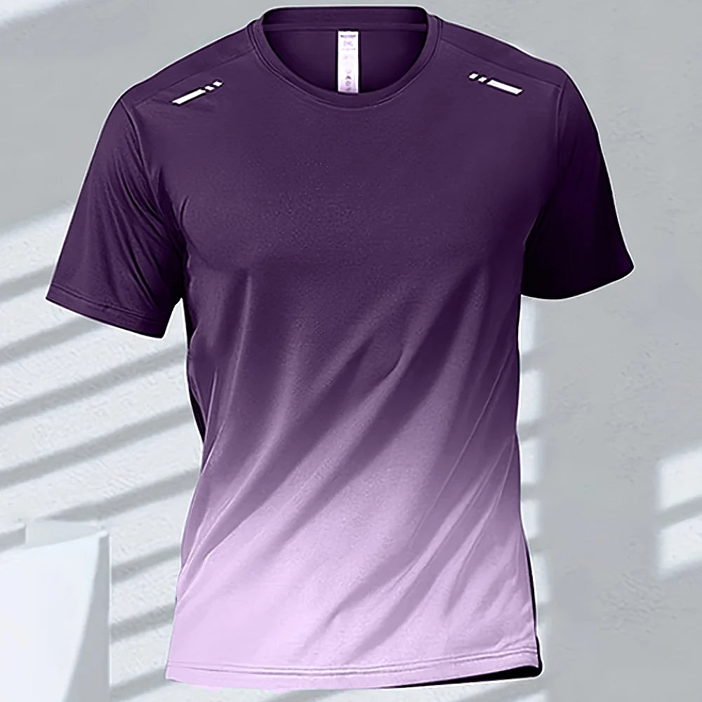 Men's Gradient Quick-Dry Sports Tee