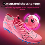 Kelme Men's Soccer Shoes Mg Professional  Football Shoes Artificial Grass Training Adult Short Spikes Cushioning Football Boots 5