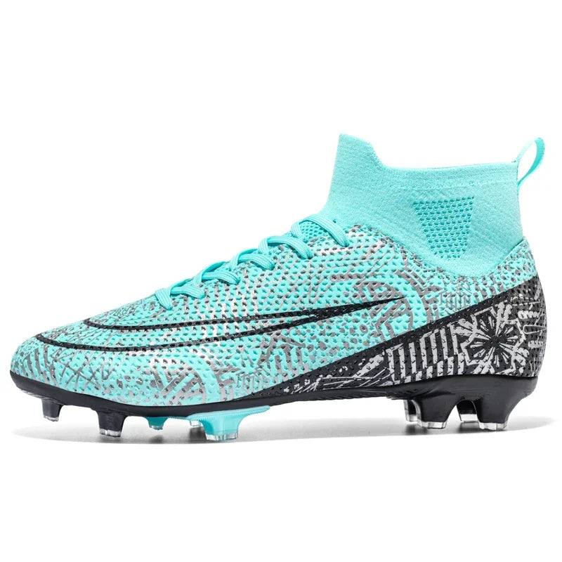 FG/TF Men Football Field Boots Long Spike Original Fast Society Training Football Shoes Grass Indoor Cleats Sneaker Soccer Shoes