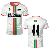 2025 New Palestine Football T-shirts Summer  Men's And Women Palestinian Jersey Gaza Kid's Tees Gifts Wholesale Unisex T Shirt 2