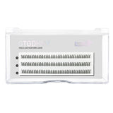 DIY A/M Shape Spikes Cluster Eyelash Extension Fish Tail Mix 3D Heat Bonded False Lashes Individual Makeup Natural Premade Fan 6