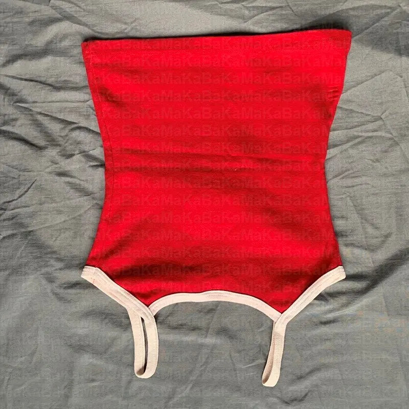 Y2k Clothes 90s Emo Punk Figure Graphics Embroidery Camisole Top Grunge Crop Top Vintage Gothic Women's Corset Tank Top Baby Tee 4