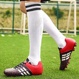 Childrens Football Shoes Indoor Professional Original Boy Football Field Boots Soccer Kids Shoes Society Cleats Training 5