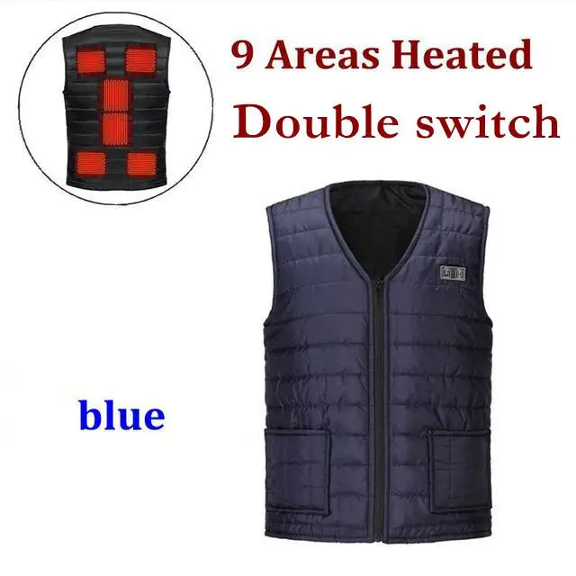 Men’s & Women’s 9-Zone Smart Heated Vest