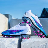 High Quality Ultralight Men ‘s Soccer Shoes Non-Slip Turf Soccer Cleats Kids TF/FG Training Football Boots Chuteira Campo