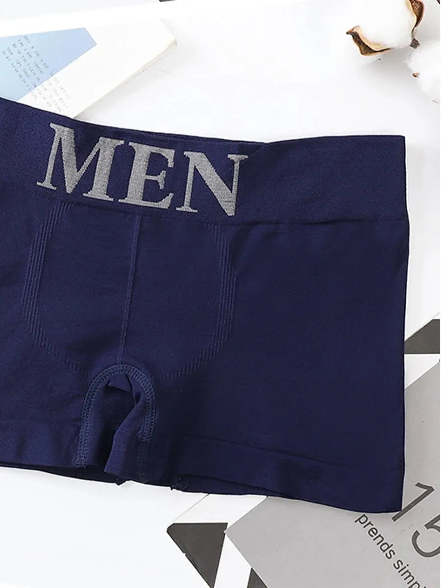 5-Pack Men’s Comfort Stretch Boxer Briefs – Breathable & High Elasticity