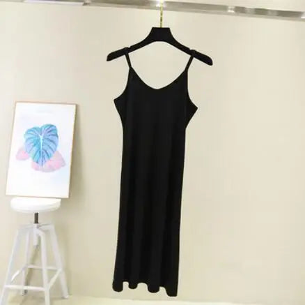 Spring-Summer-2024-Woman-Tank-Dress-Casual-Modal-Sexy-Camisole-Elastic-Female-Home-Beach-Dresses-O