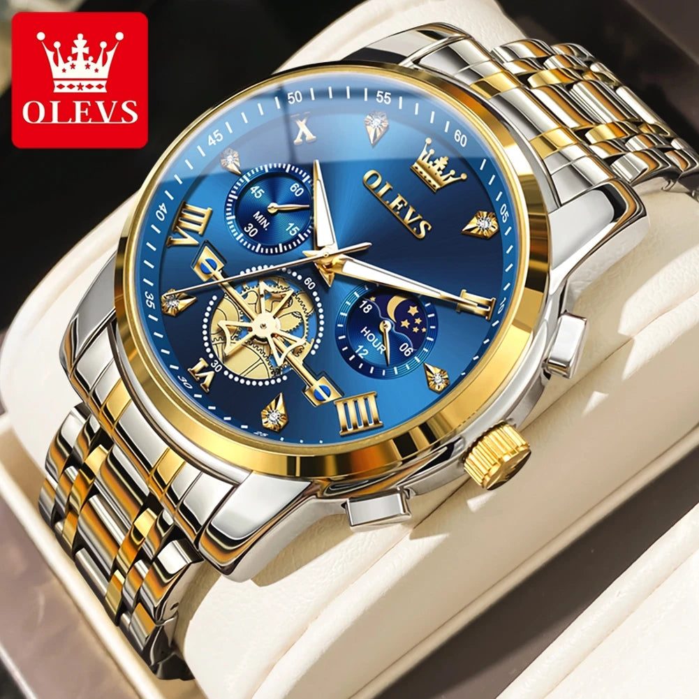 OLEVS-Men-s-Watches-Classic-Multifunctional-Fltwheel-Chronograph-Original-Quartz-Wristwatch-Moon-Phase-24-Hour-Waterproof