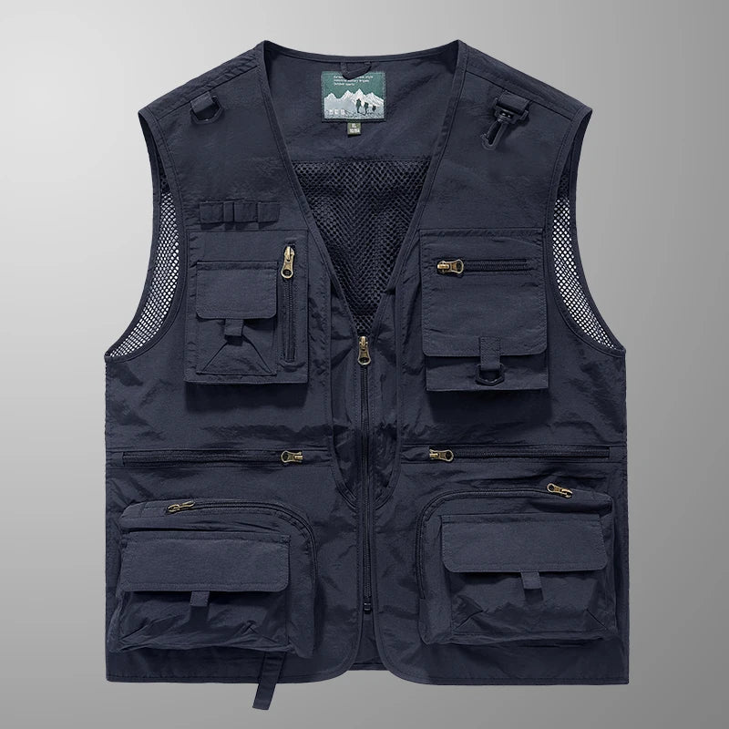 2024 New Spring, Autumn, and Summer Versatile Items in Stock, Fashionable and Trendy Wearing Vests,  Men's Wear, Shopping an 2