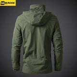 Mens Windbreaker Jackets Waterproof Military Hooded Coat Male New Combat Jackets Men Autumn Outdoor Hiking Biking Bomber Outwear 6