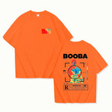B2O T-shirts Men Fashion BOOBA Printed Short Sleeve T Shirt Women Casual Harajuku Streetwear Tee Tops 2