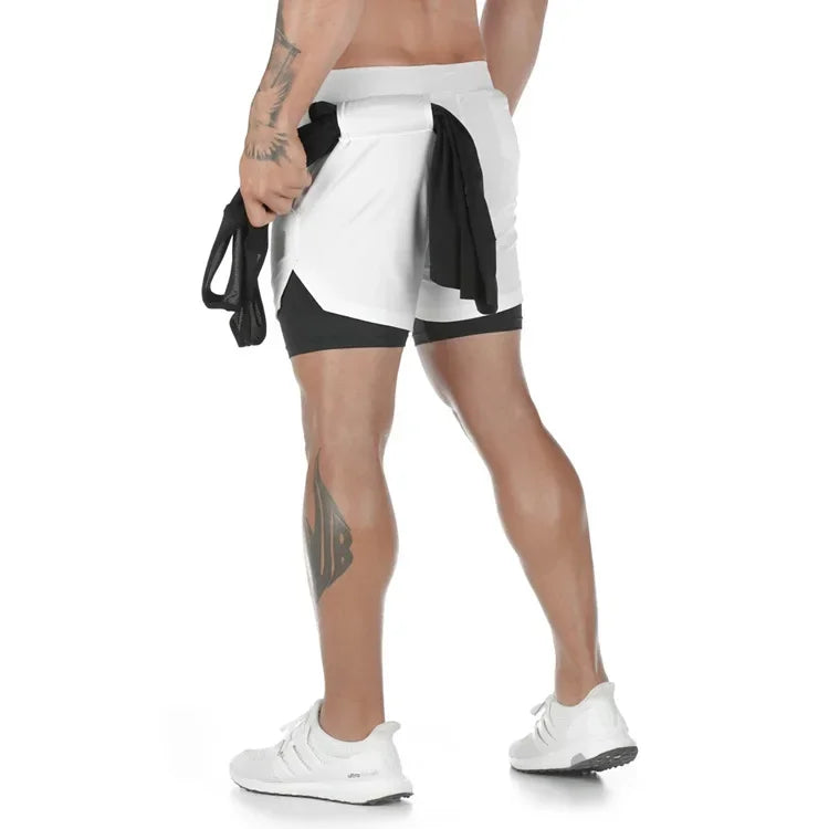 Men’s 2-in-1 Camo Performance Shorts