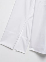 HipSeam Embroidery Shirt Women Spring Casual Simple Women's Shirts Female Elegant Long Sleeve Chic Shirts & Blouses 6