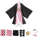 New Demon Slayer Cosplay Tanjiro Nezuko Cosplay Kids Shinobu Costume Japanese Anime Cartoon Halloween Costume Christmas Gifts 5