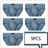 Men’s 100% Cotton Comfort Briefs (5-Pack)