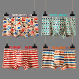 4Pcs Boxer Shorts Men's Underwear Sexy Panties Cotton Boxers Man Underpants Male Shorts Homme U Convex Lingerie