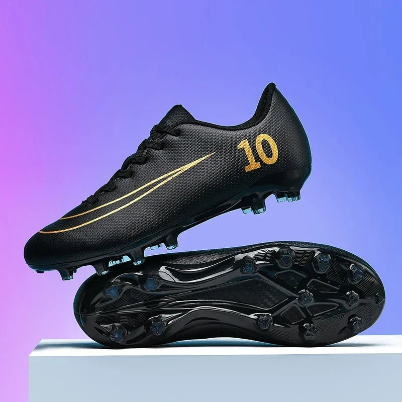 New Men Soccer Shoes Football Boots Grass Cleats Indoor Adult Non-Slip Boys Adult Futsal Sport Ultralight Turf Comfortable