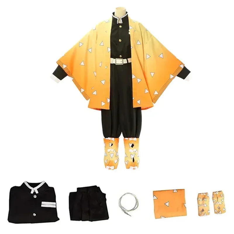 New Demon Slayer Cosplay Tanjiro Nezuko Cosplay Kids Shinobu Costume Japanese Anime Cartoon Halloween Costume Christmas Gifts 4