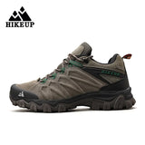 High Quality Leather Hiking Shoes Durable Outdoor Sport Men Trekking Leather Shoes Lace-Up Climbing Hunting Sneakers