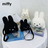 Miffy Rabbit Plush Bag: Cute Cartoon Tote & Crossbody 6