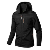 Men's Waterproof Military Hooded Windbreaker
