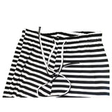 Print Sleep Bottom Women Cotton Long Pant Home Pajamas Soft Slip Summer Pants Drawstring Big Size Sexy Stripe Casual Big Size 3