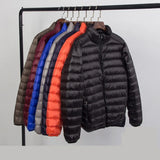 New Autumn And Winter Down Jacket Men's Fashion Hooded Super Light Warm Slim Coat Down Jacket Men's Coat 3
