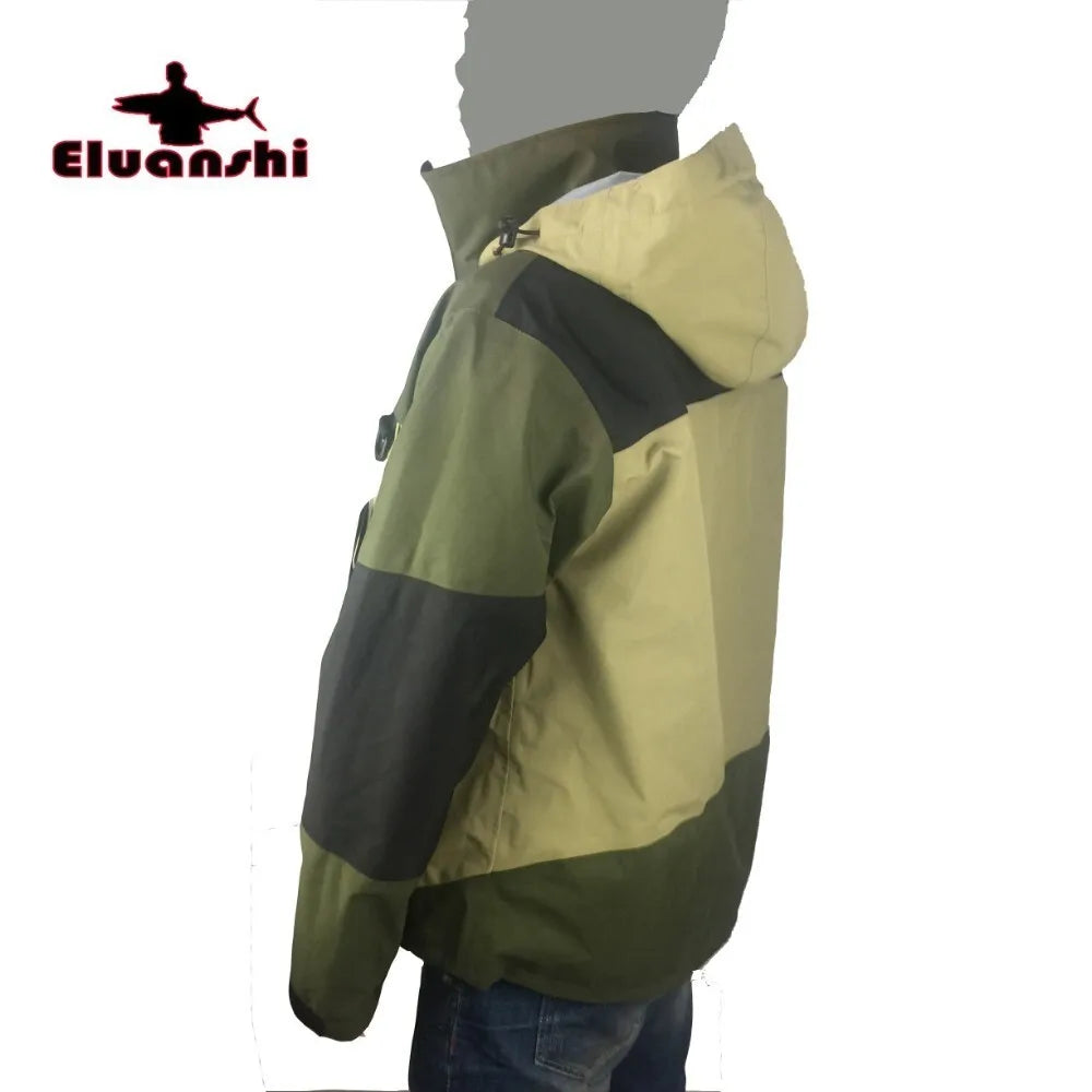 ELUANSHI Waterproof Breathable Fly Fishing Clothes Wader Jacket Wading clothing apparel 4