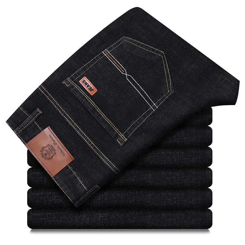 Wthinlee Business Casual Straight-Leg Jeans