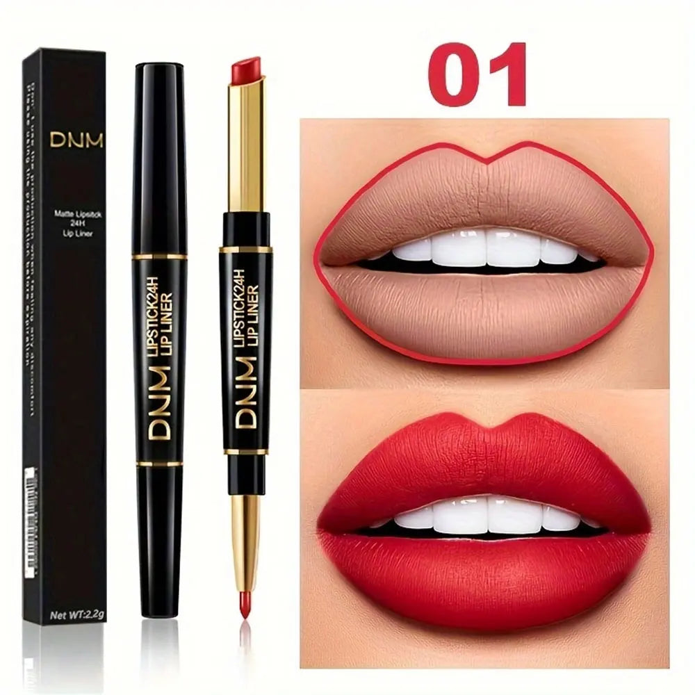 Double-Ended Long-Wear Lipstick & Liner