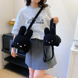 Miffy Rabbit Plush Bag: Cute Cartoon Tote & Crossbody 5