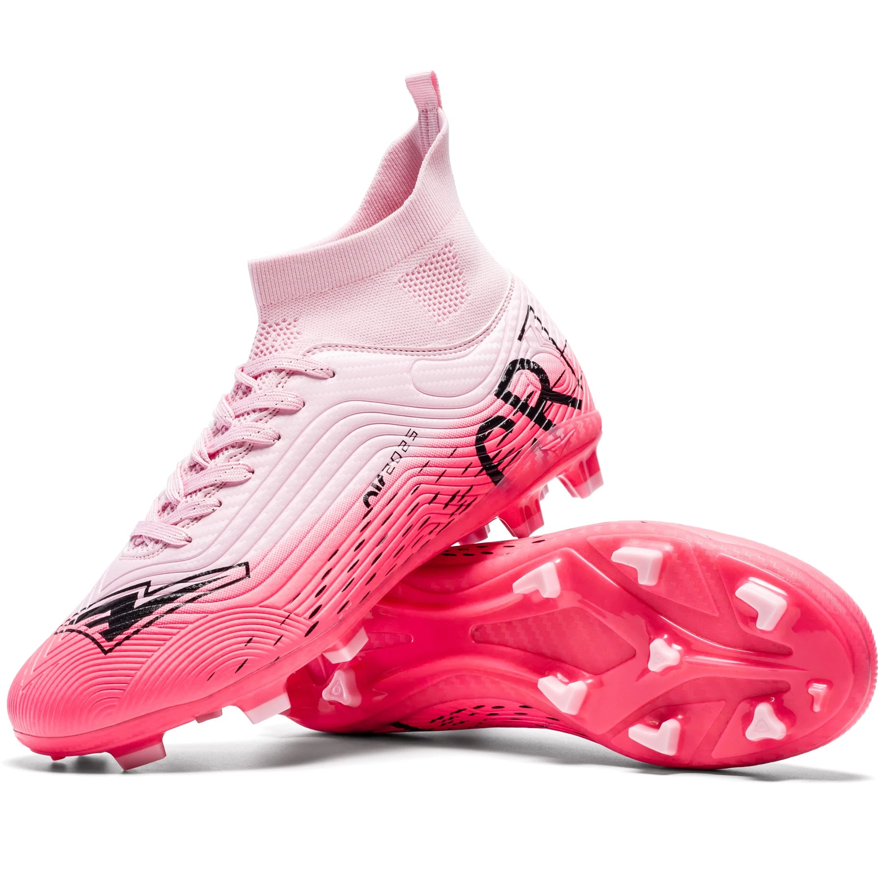 Hot Selling Men Women Training Shoes High-quality Ultralight Outdoor Competition Anti Slip Soccer Shoes Youth Turf Nail Sneakers