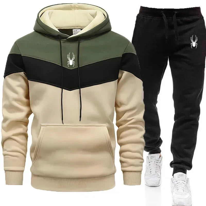 Men's Clothing Casual Sweatshirt Suit Sweatshirts Sports Tracksuit Jogging