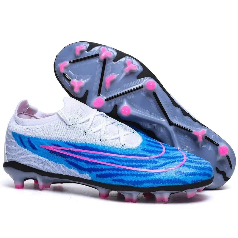 New Men Soccer Shoes Grass Professional Training Football Shoes Society Cleats Football Field Boots Fast Indoor Sneaker Non Slip