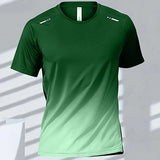 Men's Gradient Quick-Dry Sports Tee