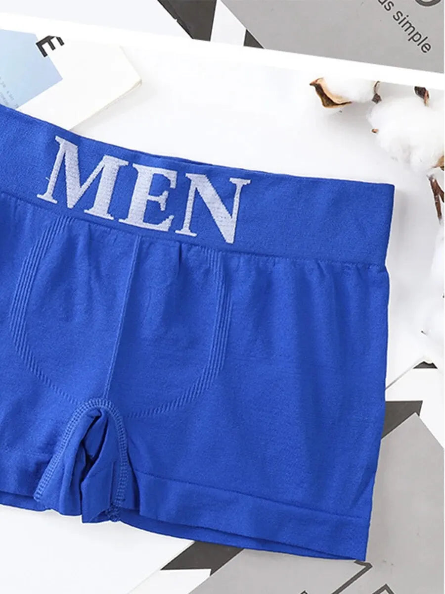 5-Pack Men’s Comfort Stretch Boxer Briefs – Breathable & High Elasticity