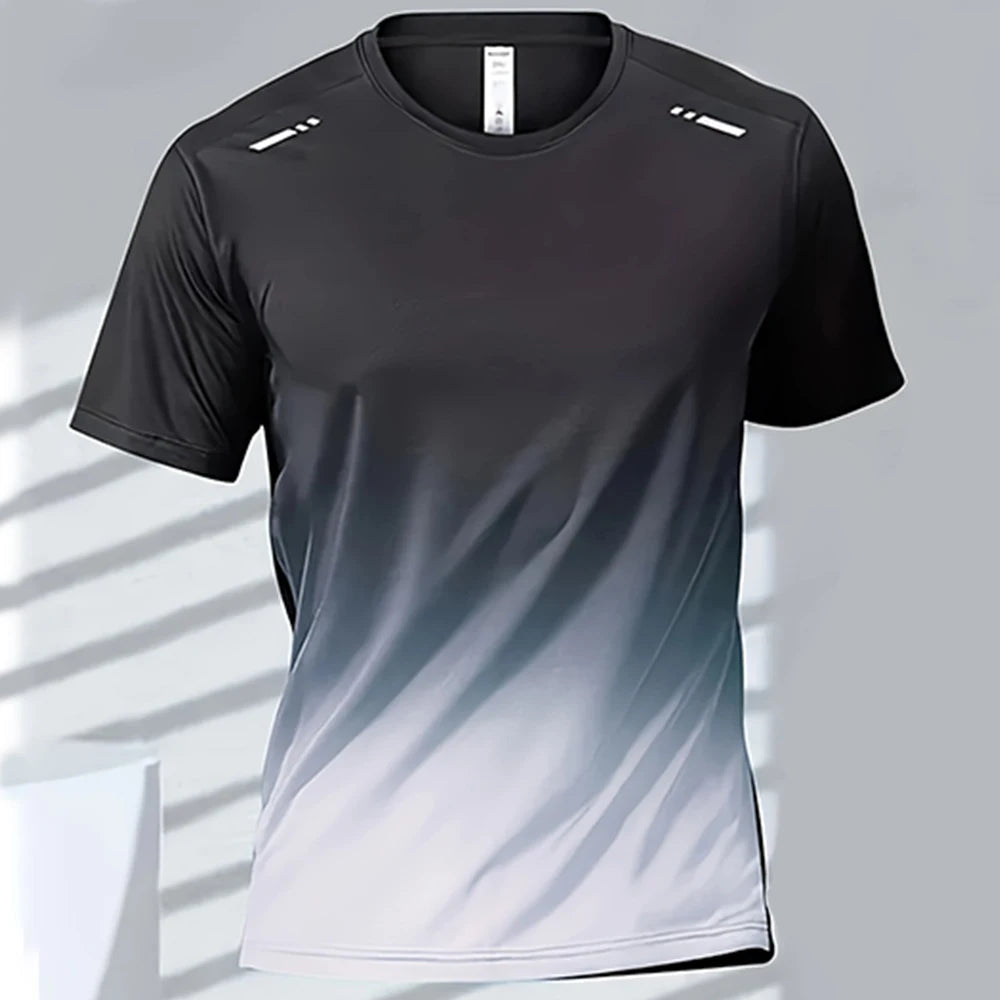 Men's Gradient Quick-Dry Sports Tee