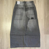 Y2K Embroidered Baggy Jeans