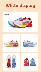 CIERSES NEZHA Marathon Men's Running Shoes Gym Trainers Zapatillas De Deporte Man Sneakers Ultralight Carbon Plate Sports Shoes